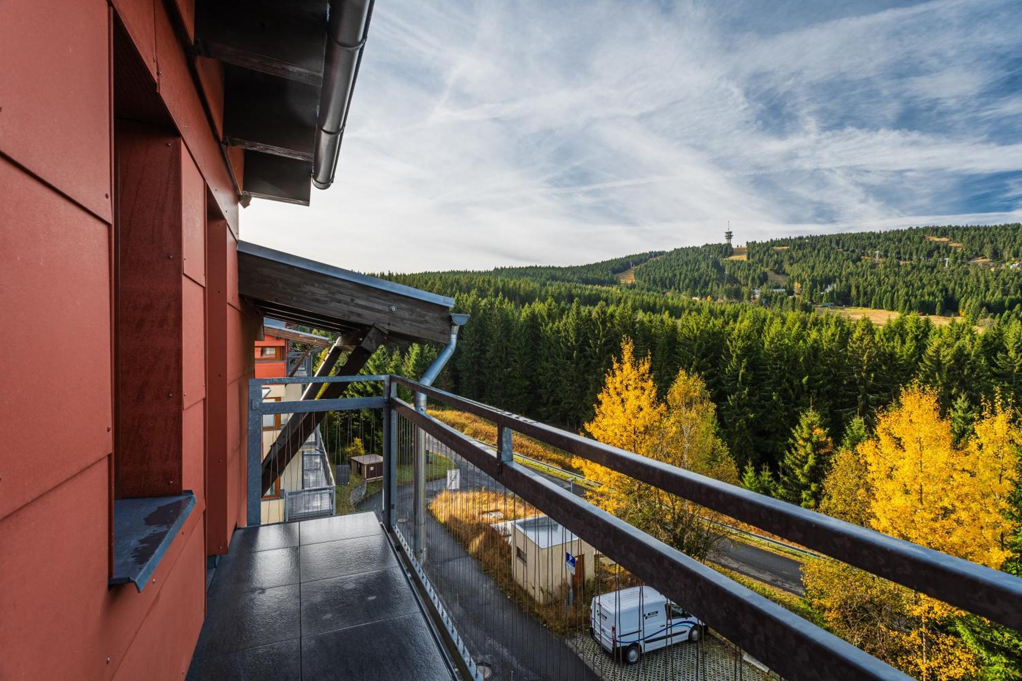 Aparthotel Klínovec Views - Mezonet Apt with Sauna K2 Loučná pod Klínovcem Exterior foto